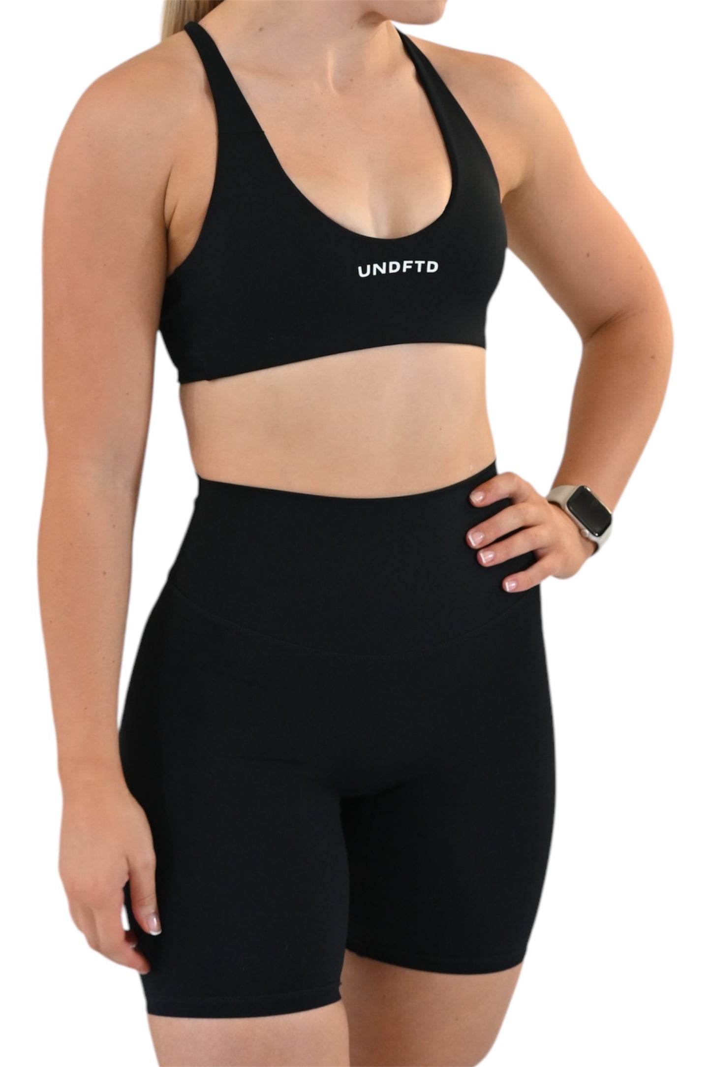 FLEXCORE TWIST BRA BLACK