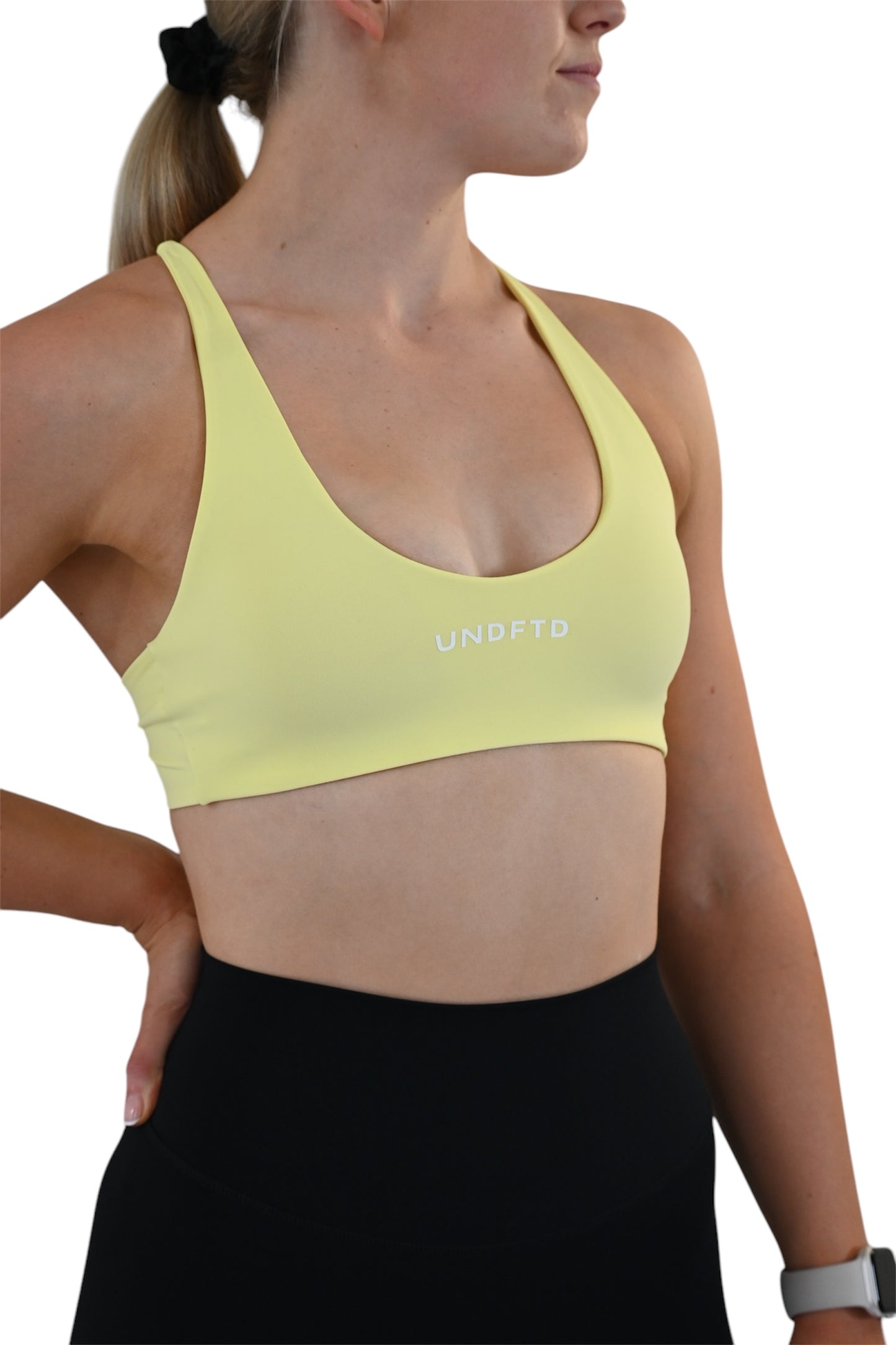 FLEXCORE TWIST BRA YELLOW